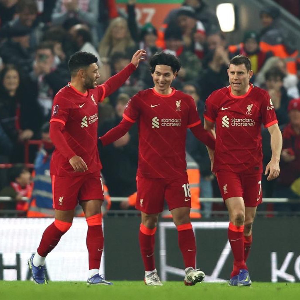 JamesMilner's tweet photo. Job done 💪@takumina0116 on 🔥🔥
#tikitaki
#YNWA https://t.co/vjDLbfHxOE