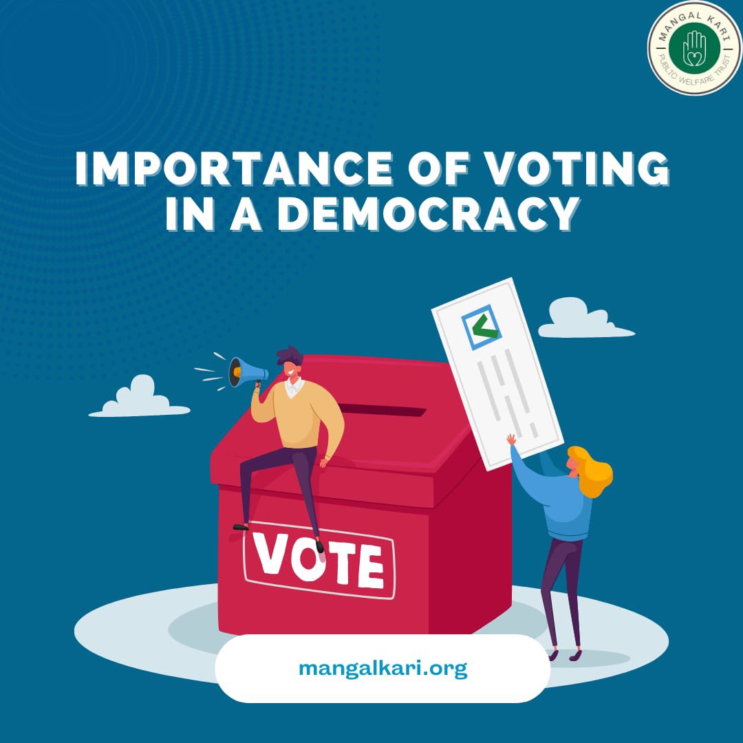 MangalkariT's tweet photo. Democracy is what makes a country truly free.
Here’s the importantance of democracy.
#democracy #india #ngo #mpwt #politics https://t.co/UlT48h8yGk