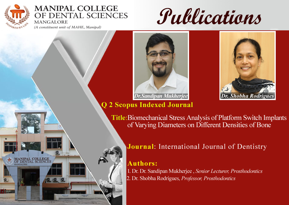 MangaloreMcods's tweet photo. Congratulations
Dr. Sandipan Mukherjee & Dr. Shobha Rodrigues, Prosthodontics
Publication in #Q2Journal
https://t.co/RTS21jFiJw
@MAHE_Manipal
#mcodsmangalore #mcodsmlr https://t.co/I9fqJx2c2v
