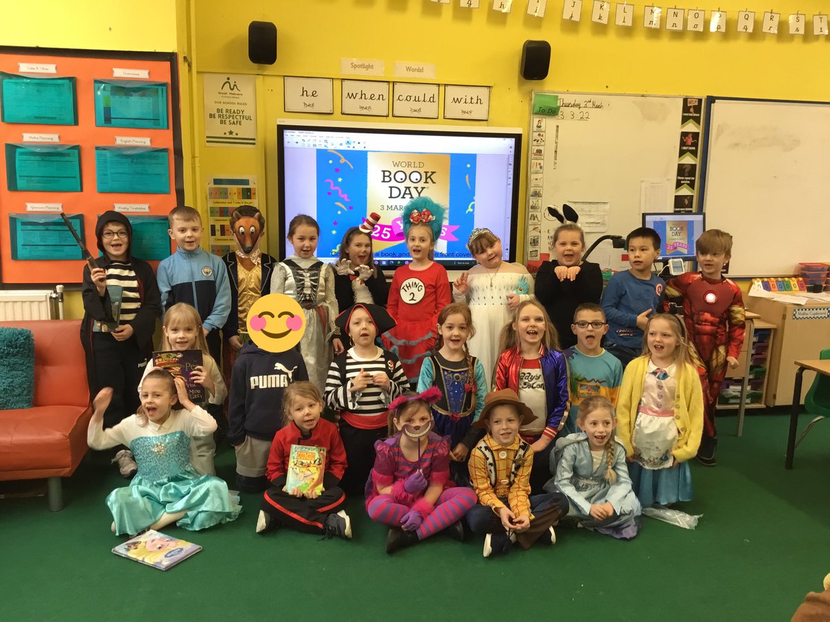 G_M_P_SClass2RM's tweet photo. What an amazing effort from the children for world book day! https://t.co/fCFe4lwsMx