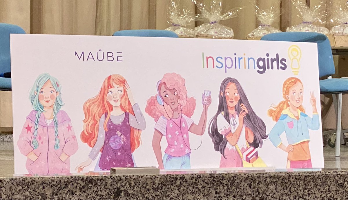 Acabo de llegar a <a href="/sanagusmadrid/">Colegio San Agustín - Madrid</a> a una charla de mujeres referentes organizada por <a href="/InspirinGirlsE/">Inspiring Girls Esp</a> . Me hace mucha ilusión!!
#NiñasSinLimites