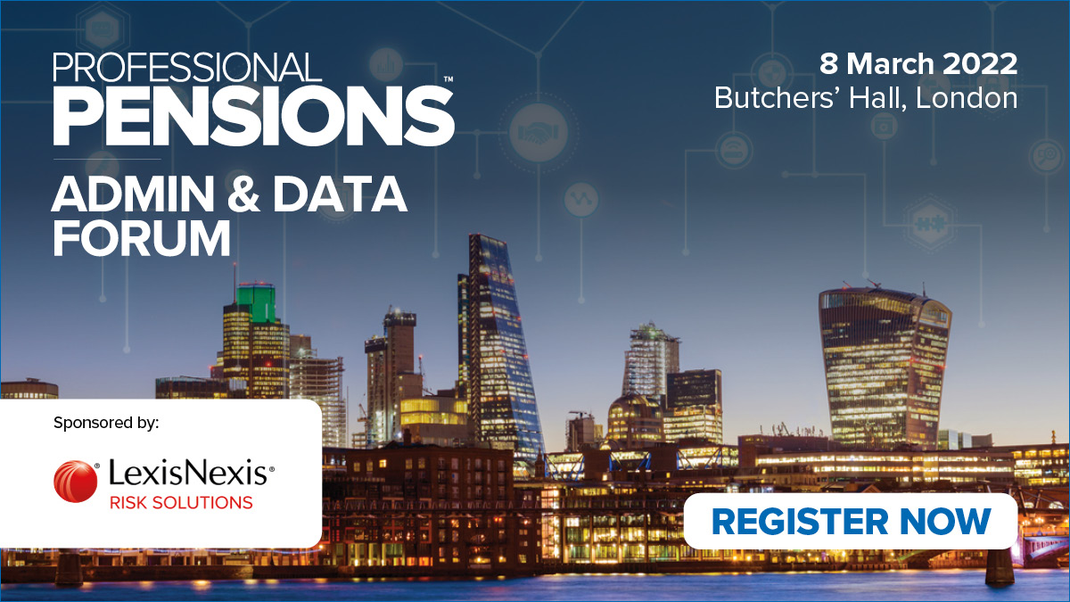 ProfessionalPensions (@profpensions) on Twitter photo We're looking forward to hearing from Alan Clay from <a href="/LNRisk_FS_UK/">LexisNexis Risk: Fin.Serv & Businesses UK & Ire</a> at our PP Admin & Data Forum on 8 March in London. Alan will be joining our panel session which will discuss: 'Is your scheme digital-ready?'
For more information & to register, visit: bit.ly/3sFeZnL We're looking forward to hearing from Alan Clay from <a href="/LNRisk_FS_UK/">LexisNexis Risk: Fin.Serv & Businesses UK & Ire</a> at our PP Admin & Data Forum on 8 March in London. Alan will be joining our panel session which will discuss: 'Is your scheme digital-ready?'
For more information & to register, visit: bit.ly/3sFeZnL