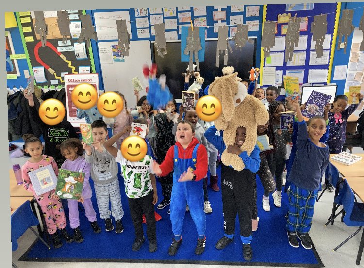 ststephensSW8's tweet photo. Happy World Book Day π π Year 3 are so very excited for a full day of reading fun! #Weareallreaders #StStephensYear3 https://t.co/eBtVdjwHRg