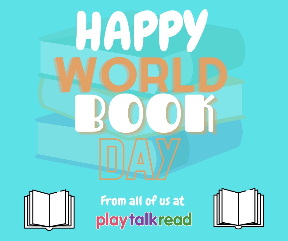 playtalkread's tweet photo. 📚It's World Book Day!📚 We hope you all have a wonderful day🌈 Click the link below to get access to lots of storytime videos at home via the World Book Day website - https://t.co/LPGJGVc5Vv #Playtalkread #SmartPlayNetwork #parentclub #bookbug #WorldBookDay https://t.co/LlycvTwHgE