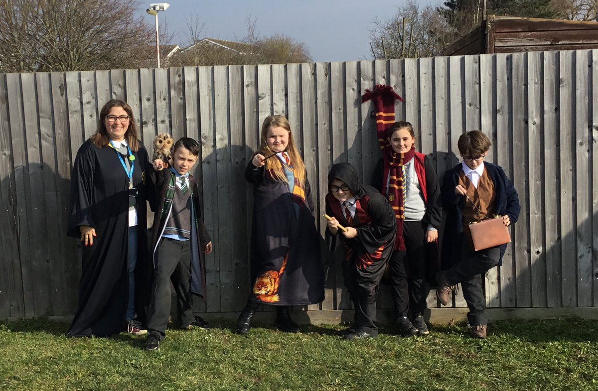 #WorldBookDay Hawks are loving World Book day so far. It’s lovely to see so many characters with Harry Potter still being a firm favourite 25 years after it was released #HarryPotter <a href="/jk_rowling/">J.K. Rowling</a>