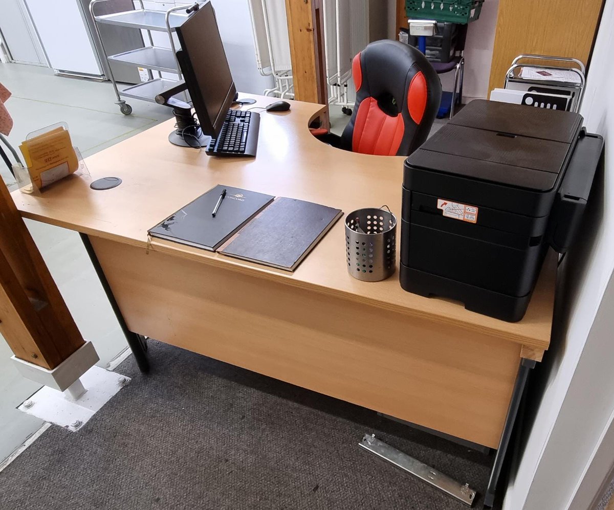 SFiCEFoundation's tweet photo. Thanks @LonghurstGroup for the kind donation of this fantastic office furniture. Feeling very settled in our new home at SFiCE House! https://t.co/kxsmu6ezH1