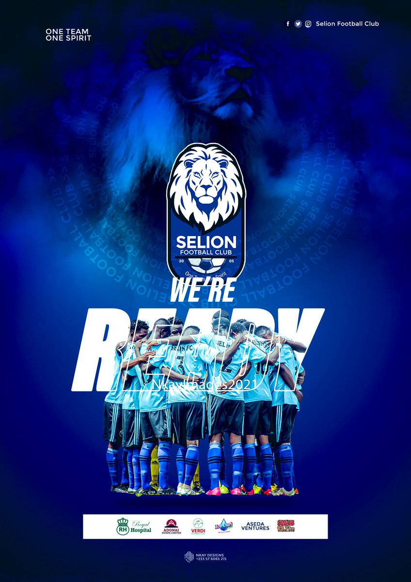 SelionFc's tweet photo. 🦁The DICE has been CAST
🔵The FIXTURES are out 
⚪️The LIONS 🦁 are ever ready 
⚫️ Our Journey begins this Sunday 

🦁🔵⚪️⚫️ https://t.co/caeQo6936J