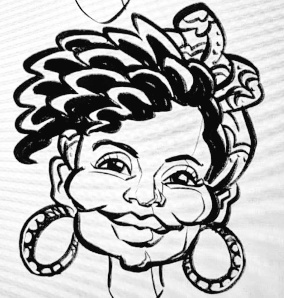 WilsonEtimPub's tweet photo. Re-thinking what Mummy will look like in the upcoming book. I think this update looks amazing. Happy #worldbookday 2all the #youngreaders #booksforchildren #raisingreaders #booksforkids #diversereads #newbooks #raisingreaders #dopeblackmums #happyworldbookday #naturalhair https://t.co/H3Qby9GETy