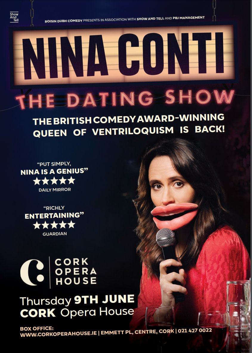 Cork Opera House on Twitter "🎙️NEW SHOW🎙️We're looking forward to