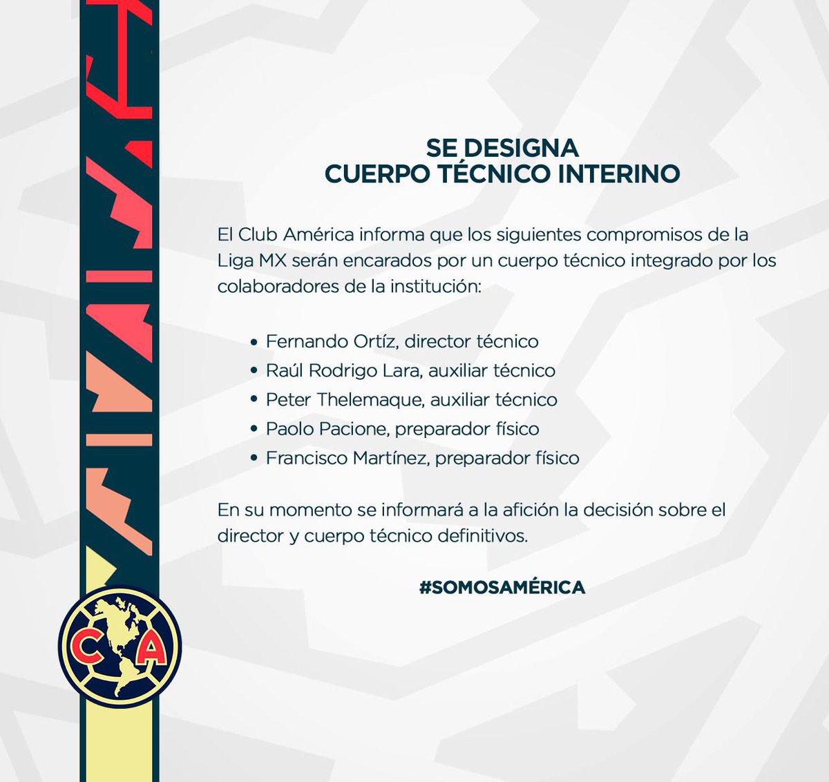Club América tweet media