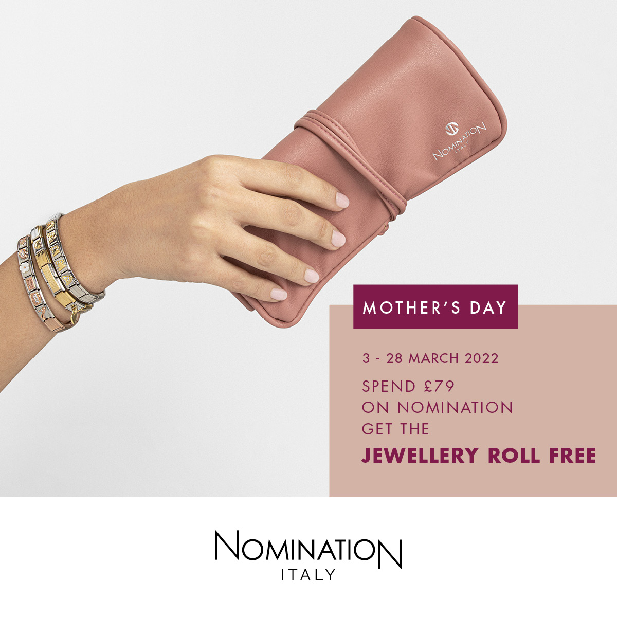 Brand new Nomination jewellery rolls have arrived in stock...and they're on promo if you feel like spoiling Mum?!🎁
#worthing #worthingbusinessses  #mothersday #freegift #nominationitalyofficial #nominationcharms