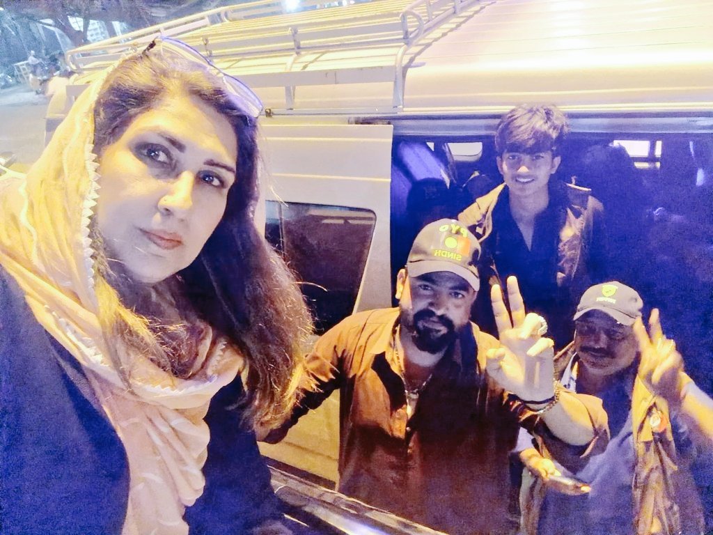 JaskaniMir's tweet image. Along With Minister Woman Development SinDh Mem Syeda Shehla Raza Sahiba At Lodhran City Long March
#AwamiLongMarch 
@SyedaShehlaRaza