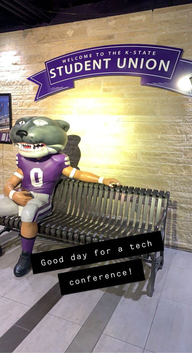 Eager to hear Matt Miller speak today at the MACE tech conference in Manhattan! 🍎👩🏻‍🏫💻#maceks22 #vikingstrong