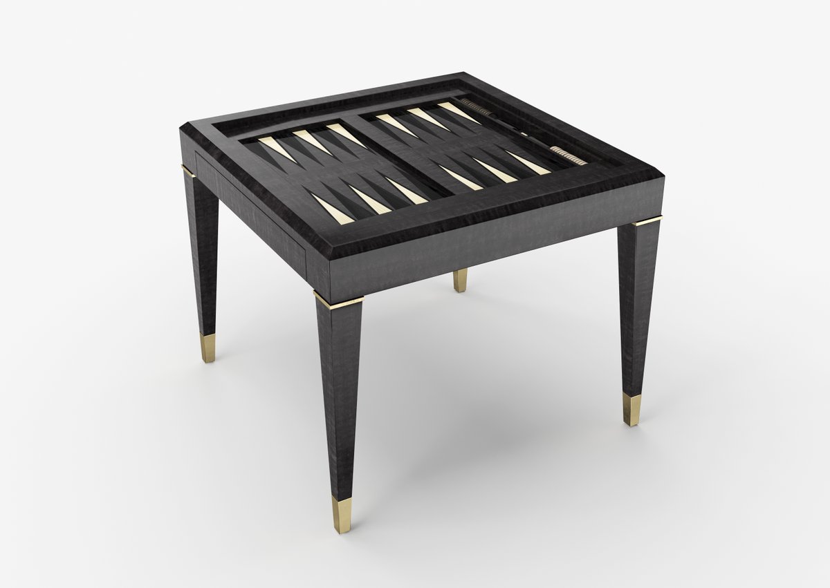 Introducing the new Grafton Games Table ⁠✨⁠
⁠
A graceful table of stately dimensions, paying homage to the classic games of chess, backgammon and card-playing while combining British luxury design and craftsmanship♟️🎲

Discover &gt; bit.ly/TheGraftonGame…
