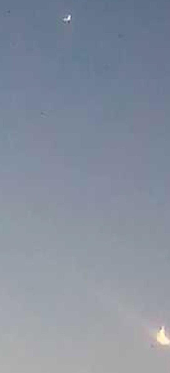 What are the black objects , that's the moon and a star...
#NASA