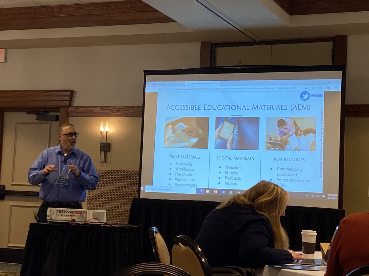 LIU12_AT's tweet photo. Are you using both print and digital Accessible Educational Materials? Ask companies: Are your materials accessible? @mmatp @LIU12_TaC @LIU12_PD #liuassistivetech #accessibility #accessibilityforall #assisitivetech #AEM #MakingADifferenceInPA https://t.co/2Rrohh3O88