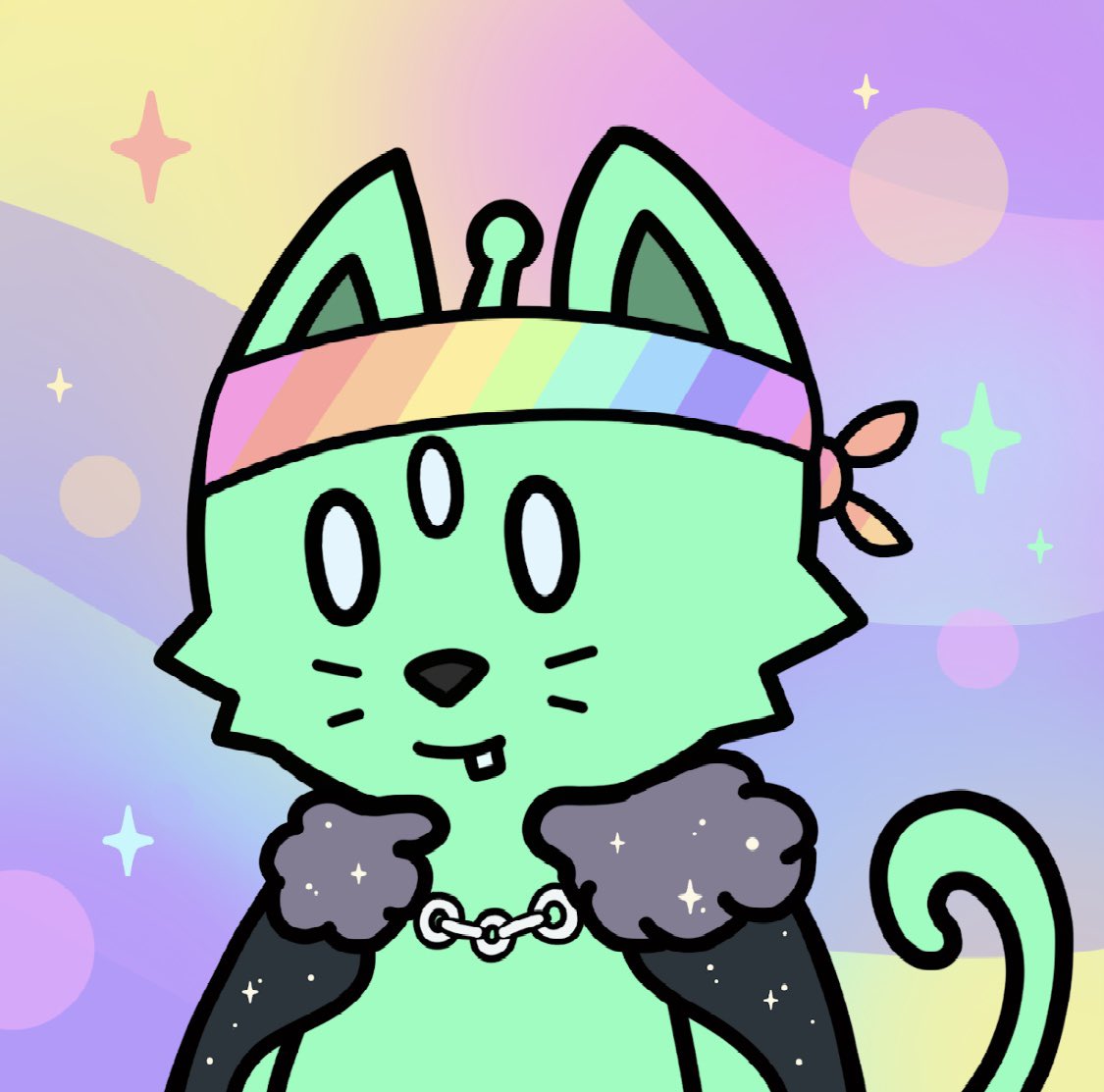 Feel0Sec's tweet photo. Ready to go visit the stars ✨ @CosmicCats_ https://t.co/EOPzoWbNQ3