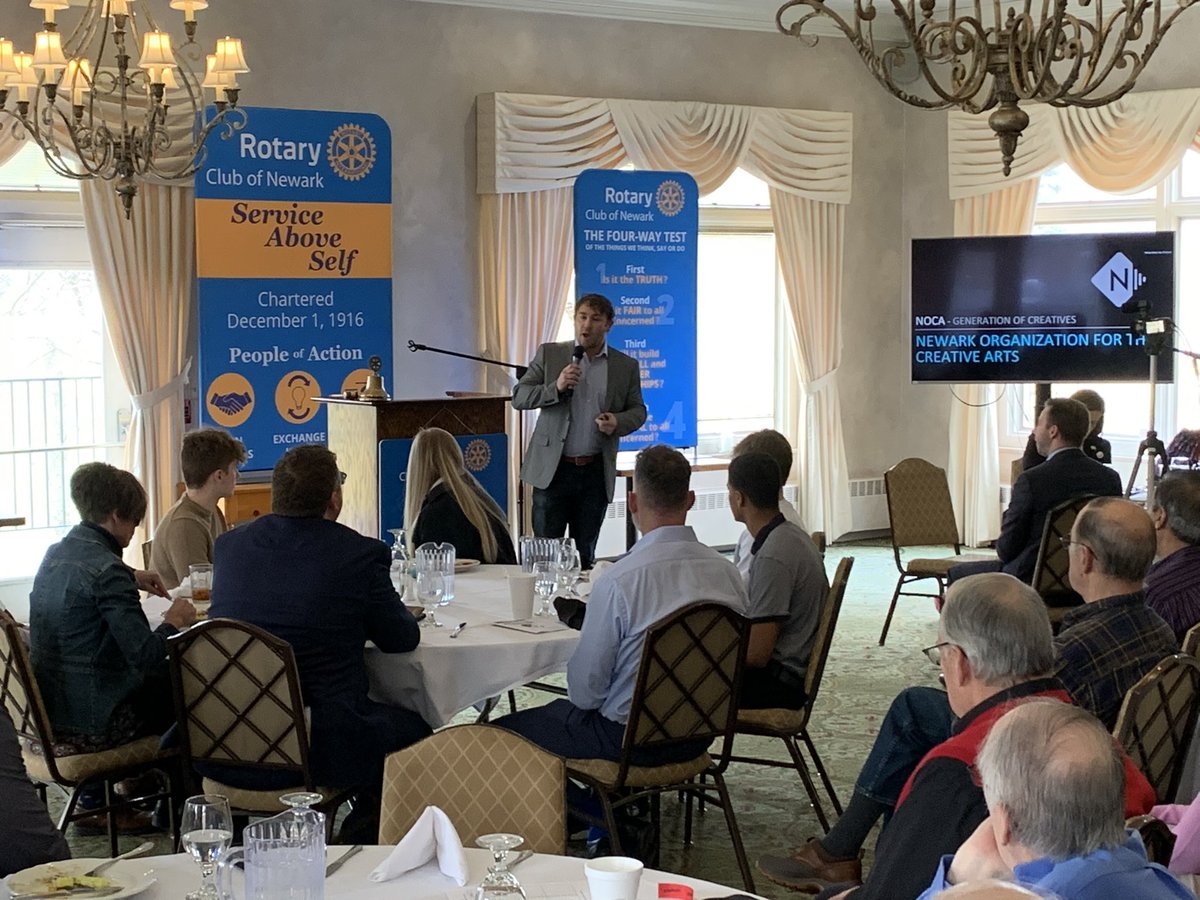 Newark Rotary Club tweet media