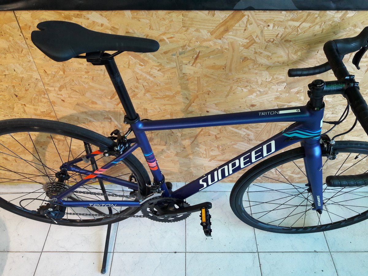 rapibikevcp's tweet photo. Sunpeed Triton
-Transmisión: Cambio y manijas Sensah Reflex, Palancas Prowheel
-Frenos Z-Star a herradura
💲COMPRALA DE CONTADO O CON TARJETA EN AHORA 12/18
#ciclismo #bicicleta #roadbike #cyclingphotos #cyclingilfe #bikelover #bicicleta #biker #bicicletaderuta #roadcycling #bike https://t.co/TLJy0kmpuT