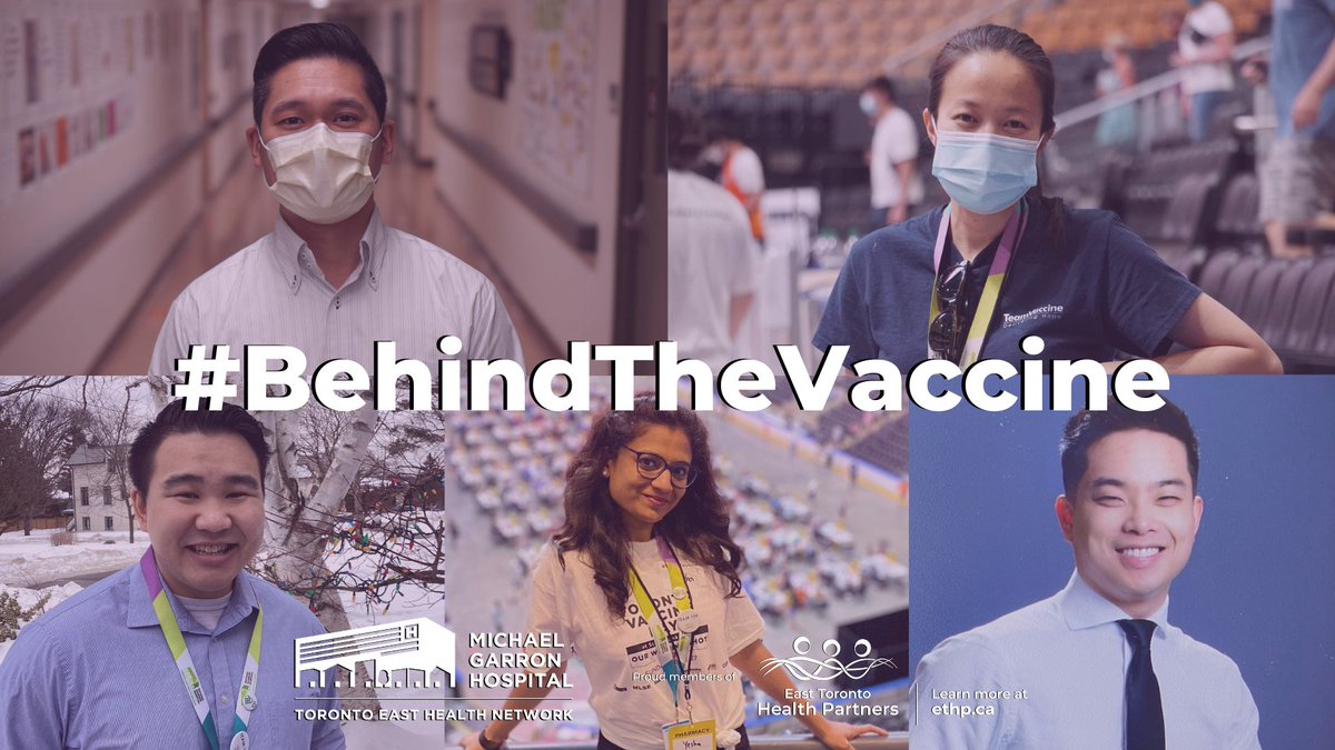Get to know the faces behind #EastToronto’s vaccination rollout with our #BehindTheVaccine 🔎 series. We’ve administered over 600,000 doses thanks to the dedicated staff, physicians and leaders who have worked tirelessly to keep our communities safe and healthy. 1/2