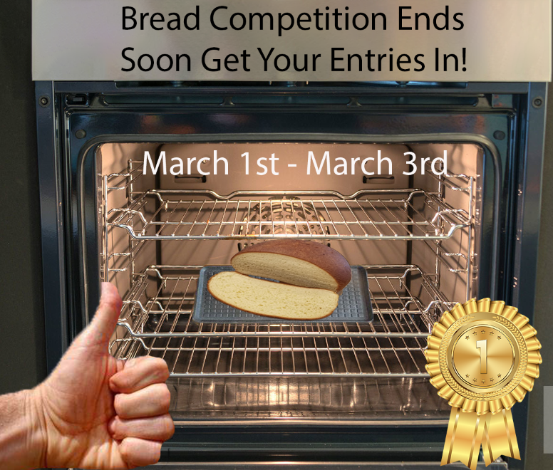 YummyBreadBake's tweet photo. Bread Competition Ends TODAY!!! Get your entries in before 11:59pm 
#YummyBreadAwards2022
(Imaginary) https://t.co/LpfhJ2ub0n