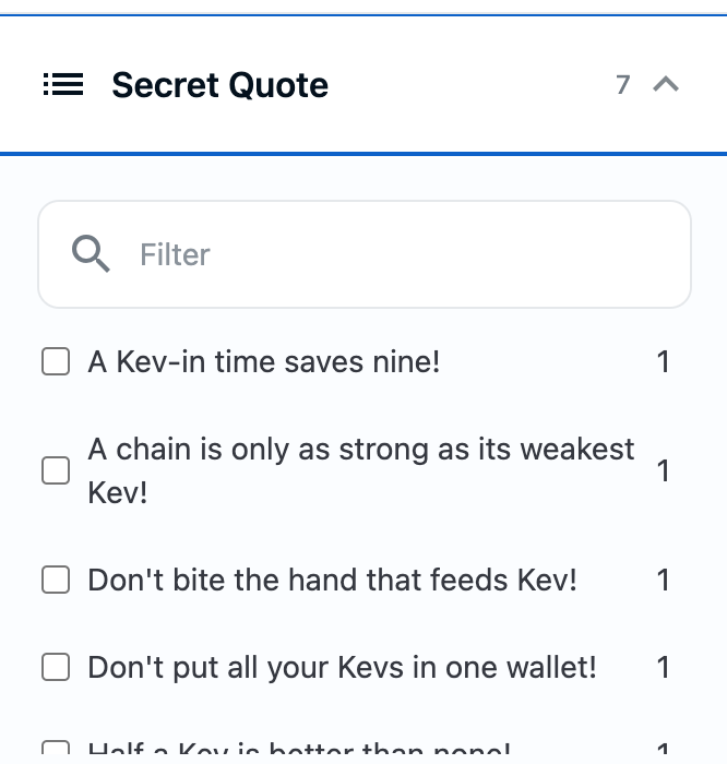 JustKevNFT's tweet photo. WHO GOT THEM QUOTES? 👀🧟♂️😍
#kevQuotes
#justKev
#KEVIN #KevinStrong #kevinpunks #NFTCommunity https://t.co/XfsJhKuTKZ