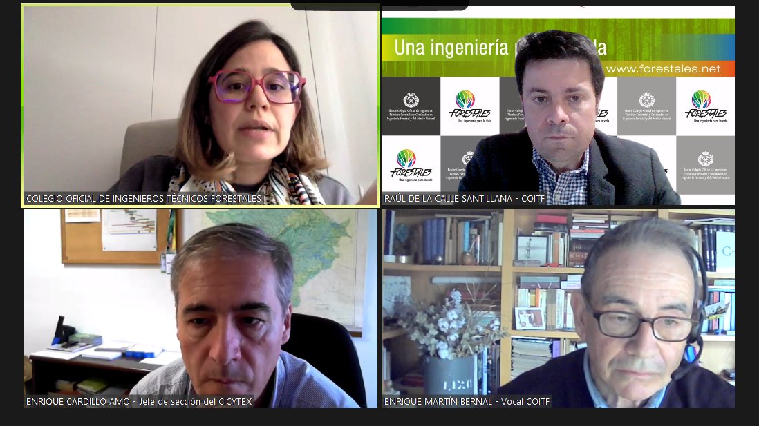 IngForestal50's tweet photo. Comienza en estos momentos el #CaféForestal "Introducción a la epidemiología y control de la enfermedad que Phytophtora cinnamomi provoca en encinas y alcornoques" #LaSeca con Enrique Cardillo Doctor ingeniero forestal y jefe de sección en #IPROCOR @CICYTEX. https://t.co/eSQpT7D3Cm