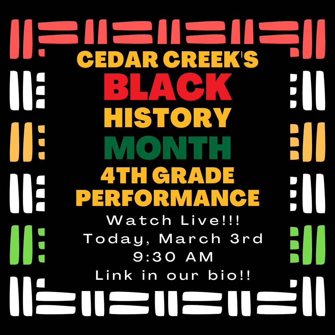 CCEBISD's tweet image. Catch our performance right here!!! meet.google.com/umt-yuqb-ois