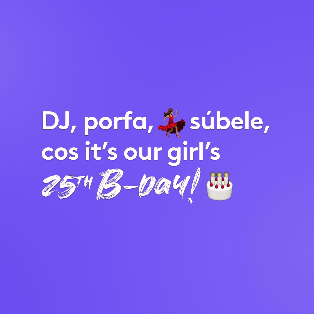 Feliz 25th cumpleaños to our favorite MAMIII <a href="/iambeckyg/">Becky G</a> ! ❤️