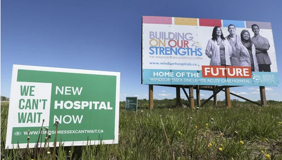 WEHospitalNow's tweet photo. In the news: @WRHospital launching a series of online town halls and surveys that will allow for public feedback on the city's new acute care hospital design. @CityWindsorON @EssexCountyON @ONThealth  #WindsorEssex #WECantWait
https://t.co/yhZaaQu7bl https://t.co/OIzZoORVdk