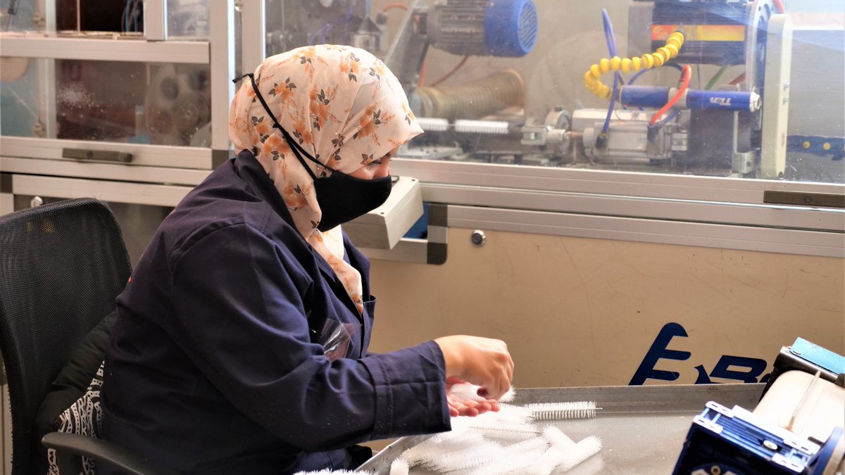 LeadersOrg's tweet photo. We just completed #upskilling trainings to be followed by #apprenticeship for #syrianrefugees &amp; #hostcommunities in #Jordan. The trainees, some of whom are #PWD, built their skills in line w/ needs of participating #SMEs, where they will be employed thereafter. @RDPPME #RDPPME https://t.co/Iz5Yrgweww