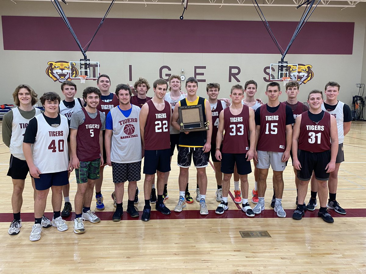 Back to Back to Back! The <a href="/tigerbbask/">Stewartville Boys Basketball</a> was presented their HVL Conference Trophy for the 3rd year in a row! Congratulations Togers!
