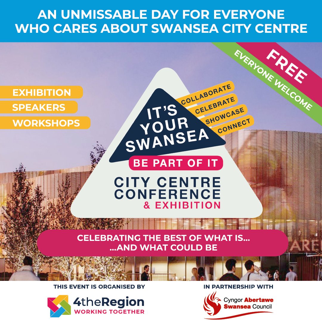 Be sure to sign up for your FREE tickets here: bit.ly/ItsYourSwansea…. 

We can't wait to see you there.

 #ItsYourSwansea #4theregion