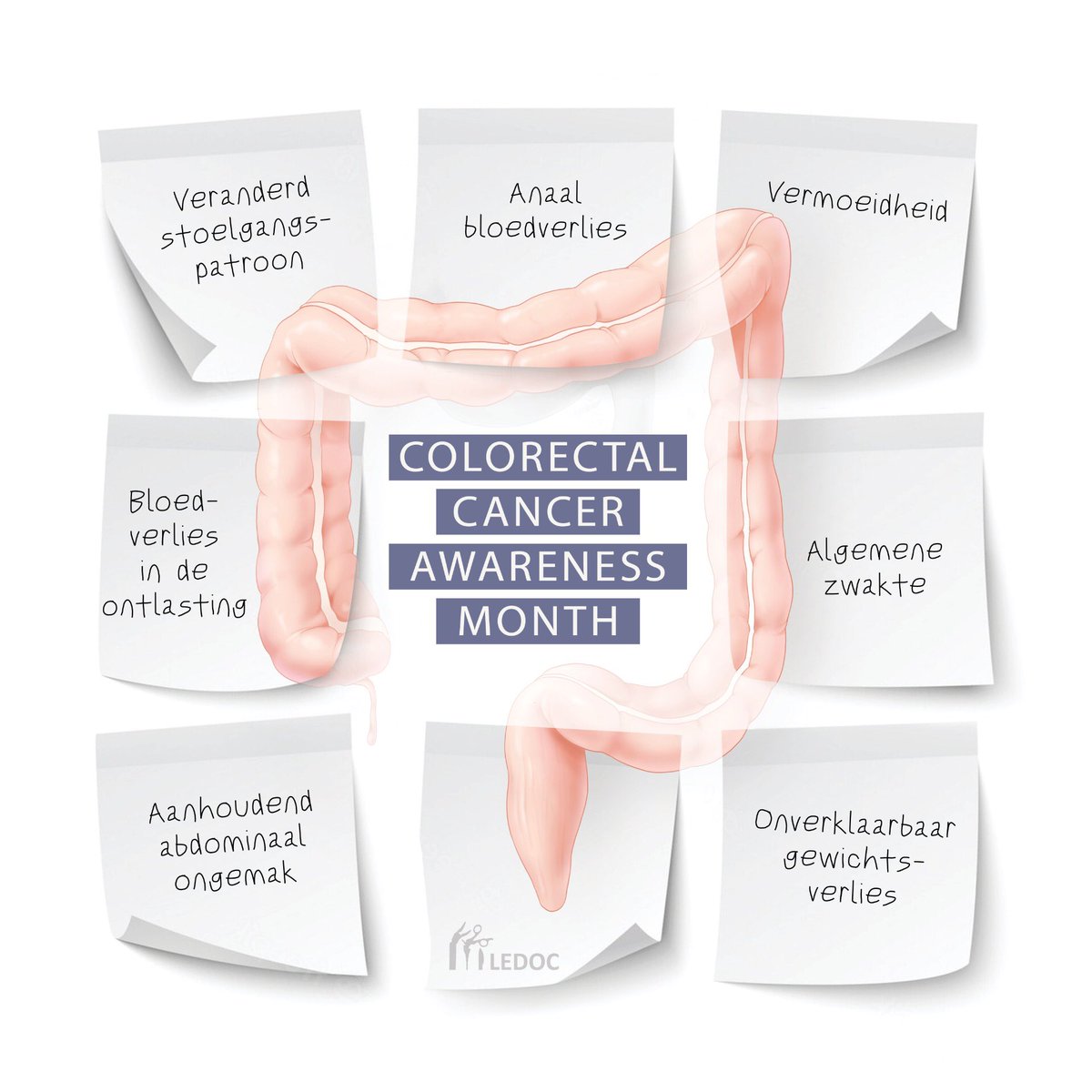 As &gt; 50% of Colon Cancer Deaths could be prevented with screening… full support <a href="/LucColemont/">Dr. Luc Colemont</a> <a href="/StopDarmkanker/">Stop Darmkanker</a> #maartisdarmkankermaand #ColorectalCancerAwarenessMonth <a href="/ZOLziekenhuis/">ZOL</a>