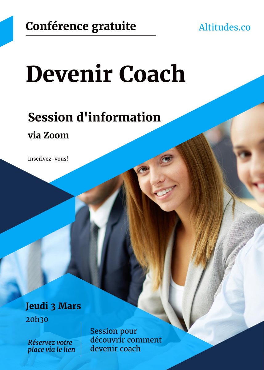 AltitudesCo's tweet image. Conférence en ligne gratuite  : 𝗖𝗼𝗺𝗺𝗲𝗻𝘁 𝗗𝗲𝘃𝗲𝗻𝗶𝗿 𝗖𝗼𝗮𝗰𝗵 ?
Infos lien ds ma Bio ou sur notre site Altitudes.co (menu Formation Devenir Coach) ainsi que dans le premier commentaire de ce post.