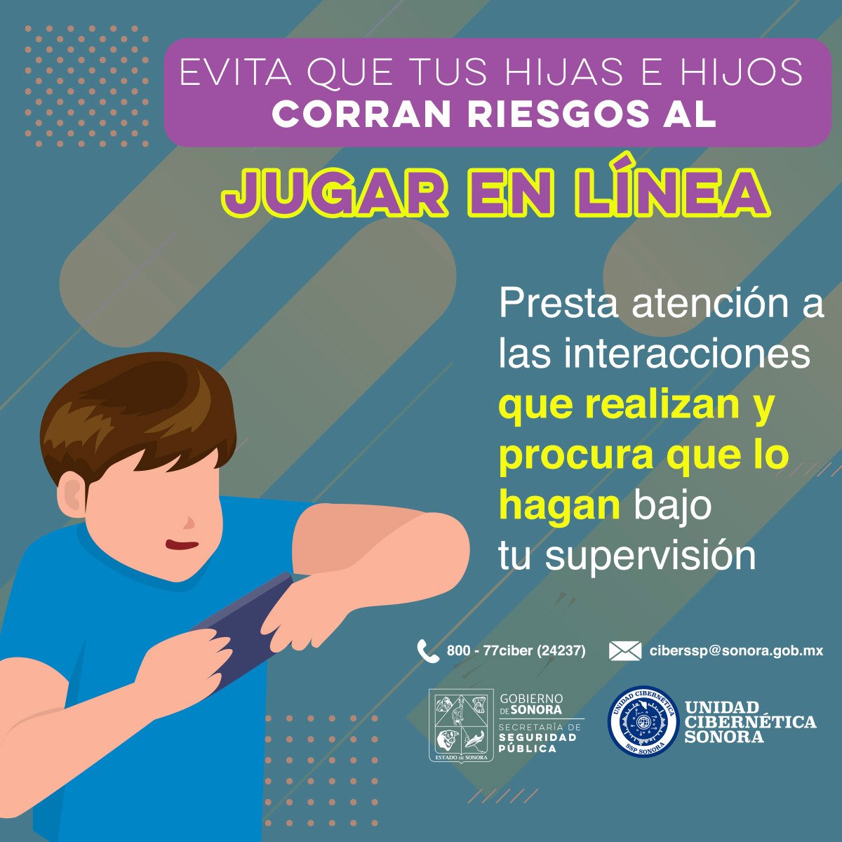 SonoraSeguridad's tweet photo. Padres de familia

Les recomendamos supervisar lo que juegan en internet sus hijas e hijos, especialmente si son menores de edad.

#SSPSonoraContigo https://t.co/dM2pm8BCf8