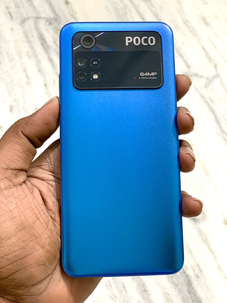 Gaddamvaasu's tweet photo. #POCOM4Pro is In The House, 
Really Cool Design, Any Questions Comment Down &amp; The Same I Will Cover in Video,  #Poco #PocoMSeries https://t.co/C2jHWixbw6