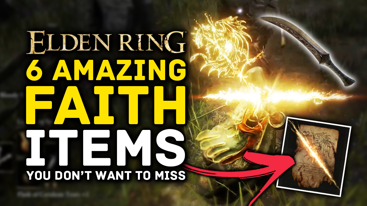 Arekkz on Twitter "NEW VIDEO! Elden Ring 6 Amazing FAITH Items You