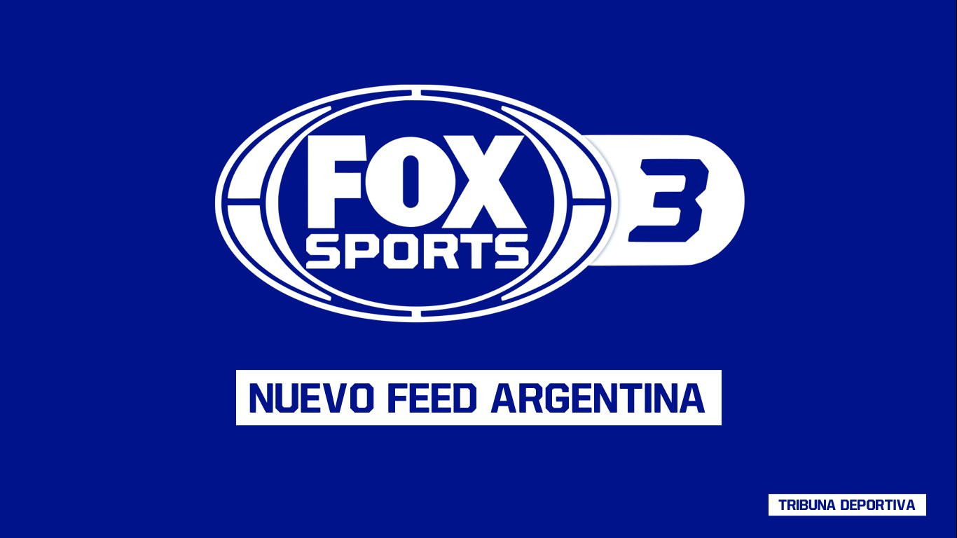 Tribuna Deportiva on Twitter: "ADELANTO | NUEVO FEED FOX SPORTS 3 🇦🇷 Este 4 de Marzo se estrena el nuevo Feed Argentino de FOX Sports 3, este sábado se emitirán dos