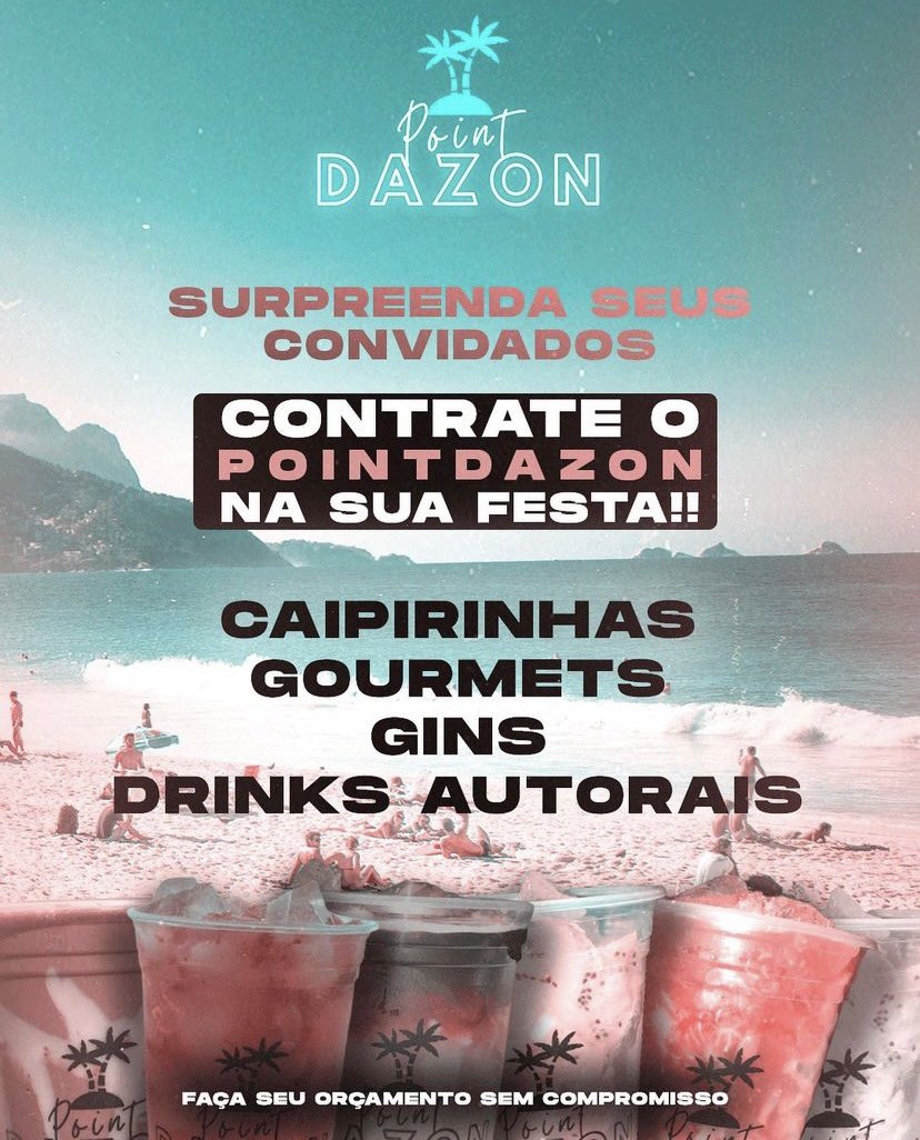pointdazon's tweet image. Contrate para sua festa! 🥳🥳
