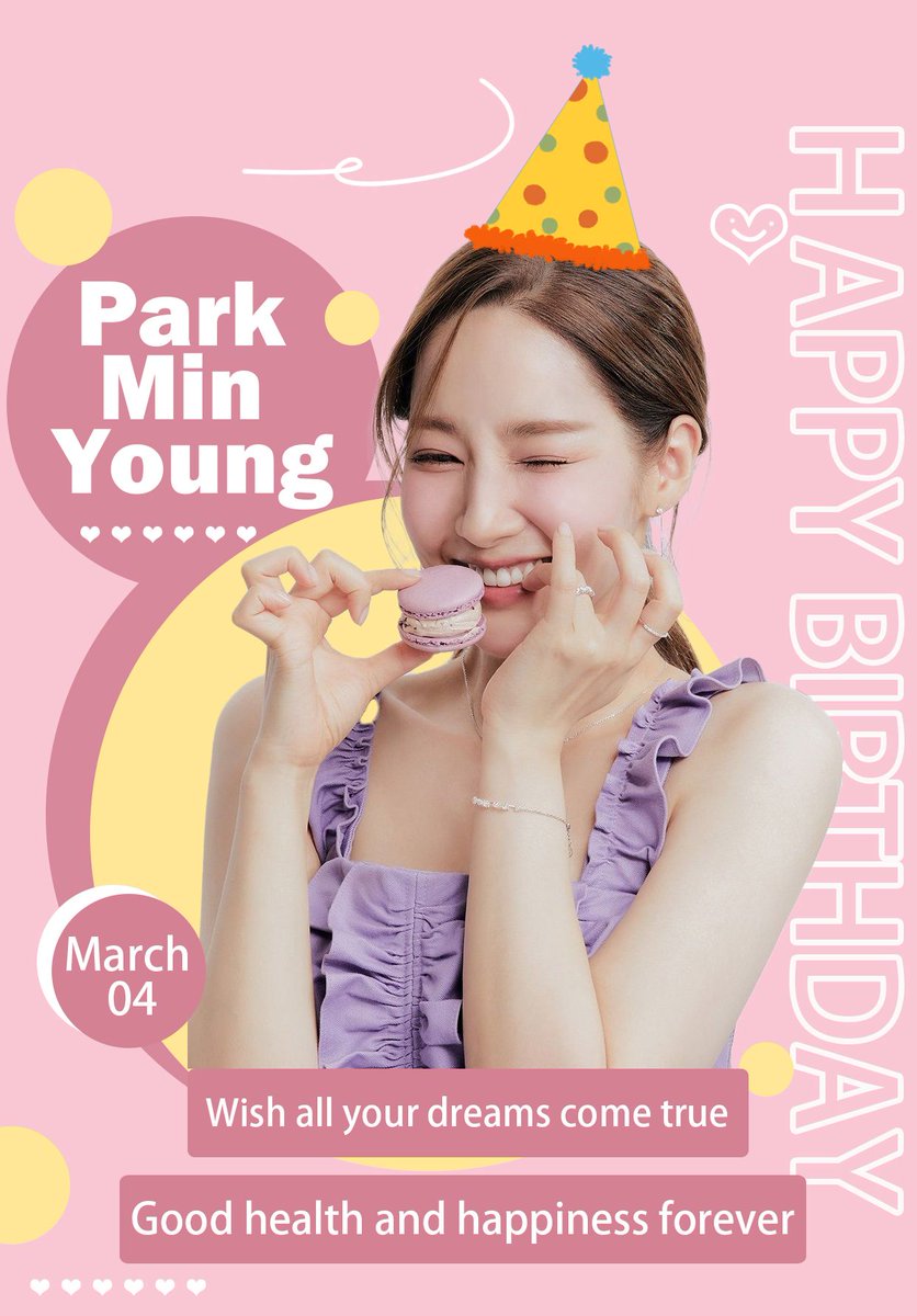 kamlp's tweet photo. 22.03.04 Many happy returns of this special day! All our best wishes go to you on your birthay！

#봄처럼_따스한_박민영_생일축하해
#HappyMinyoungDay https://t.co/jXDj6d7npW