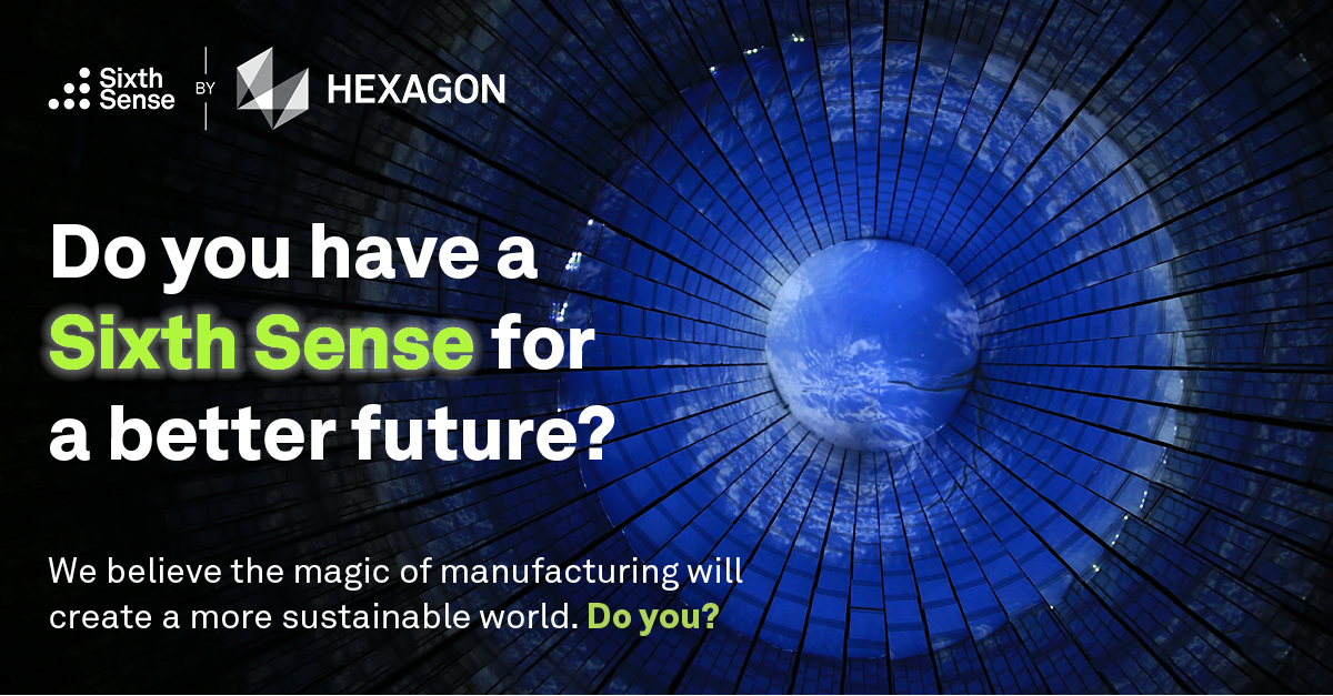 MSCSoftware's tweet photo. At #SixthSenseByHexagon we believe the #MagicOfManufacturing will create solutions for a better future.
Do you?
Find out more: https://t.co/WRQUbD16UF
#SustainableFuture #Solutions #Manufacturing #Design https://t.co/QzbriXTva3