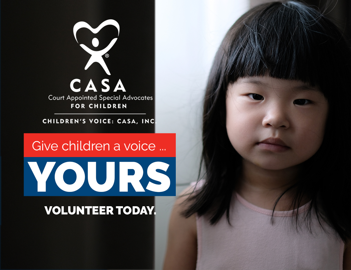 CASAofDouglasCo's tweet photo. Every child that has been neglected needs a voice. Be theirs and become a CASA Volunteer.

Learn more: https://t.co/ZdcBiY2bNt

 #becomeacasa #changeachildsstory #childadvocacy #casavolunteer #casaforchildren #forthechildren #volunteering #douglascountyga #douglasvillega https://t.co/H5tGm7mFRc