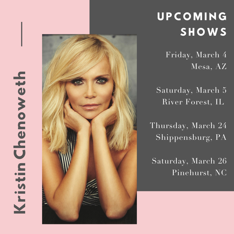 KChenoweth's tweet photo. Hello, March! ✨ AZ, IL, PA, &amp; NC... we're coming towards you! Get tickets here: https://t.co/jjJ7Tva5oi. If you're coming to a show, reply with your song requests below ⬇️🎙️💕 https://t.co/arcch9Loix