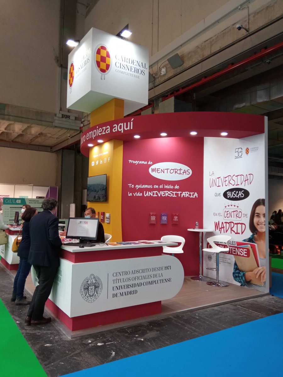 Hoy estamos en <a href="/FeriaAula/">AULA</a> 🙌

Porque no perdemos ni una sola oportunidad para tener una visión actualizada de la educación. Especialmente si esto significa poder visitar a nuestros amigos de <a href="/ESDIP/">ESDIP Escuela de Arte</a>,  <a href="/VoxelSchool/">Voxel School</a> y <a href="/CES_Cisneros/">CES Cardenal Cisneros</a> 😊

#feriaaula #educacion #formacion #madrid