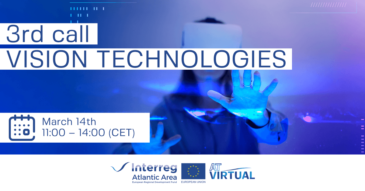 INFODAY – 3rd CALL: VISION TECHNOLOGIES
To help potential participants  better understand the technological challenges and their context we have scheduled an online open session with the Maritime Safety Training Centres.
at-virtual.eu/events/infoday…