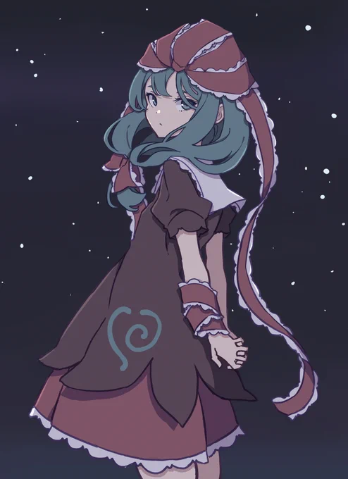 #深夜の真剣お絵描き60分一本勝負 
雛 