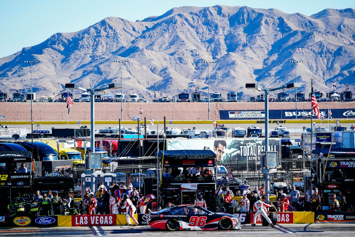 #ThrowbackThursday Vegas style 🔥🎰 #NASCAR | #TeamToyota