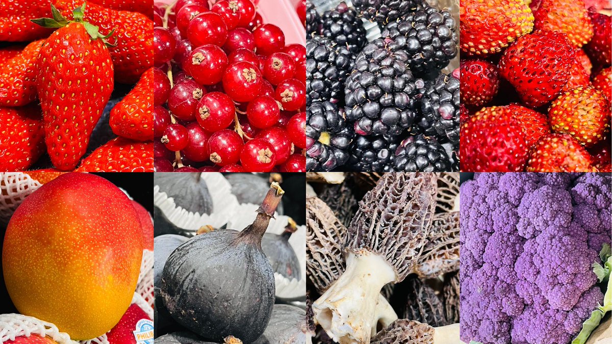 wellocksfood's tweet photo. A vibrant selection of fresh produce has arrived today including...

Gariguettes
Redcurrants 
Blackberries
Fraise de Bois
Air freight mangoes
Black figs
Morels
Violet cauliflower 

All available to order now. #wellocks https://t.co/LxJiAjE14b