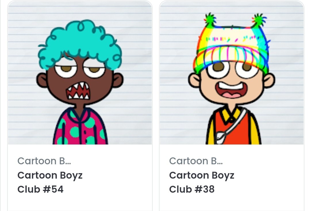 murz0k's tweet photo. My new Cartoon Boyz revealed!
@CartoonBoyzNFT https://t.co/brqdHkF3fg